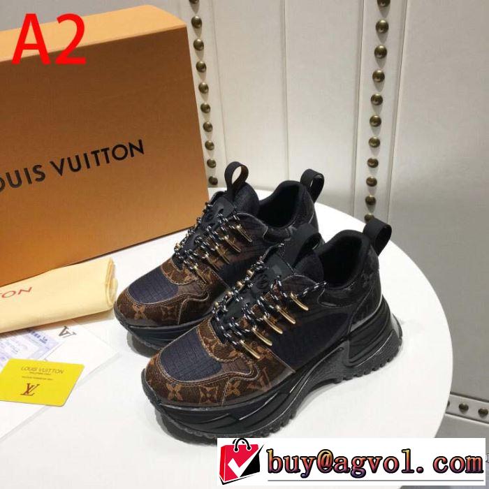 ルイ ヴィトン LOUIS VUITTON ランニングシューズ 多色可選 2019SSのトレンド商品 今シーズン注目のデザイン