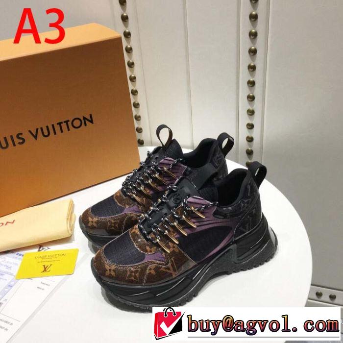ルイ ヴィトン LOUIS VUITTON ランニングシューズ 多色可選 2019SSのトレンド商品 今シーズン注目のデザイン