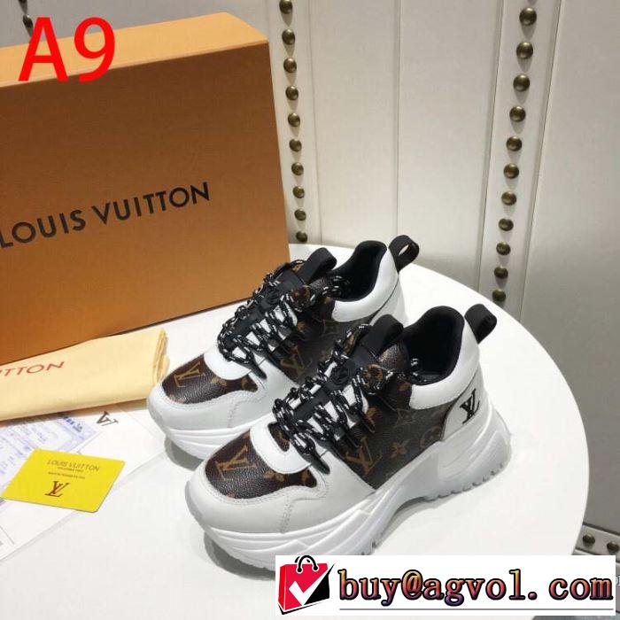 ルイ ヴィトン LOUIS VUITTON ランニングシューズ 多色可選 2019SSのトレンド商品 今シーズン注目のデザイン