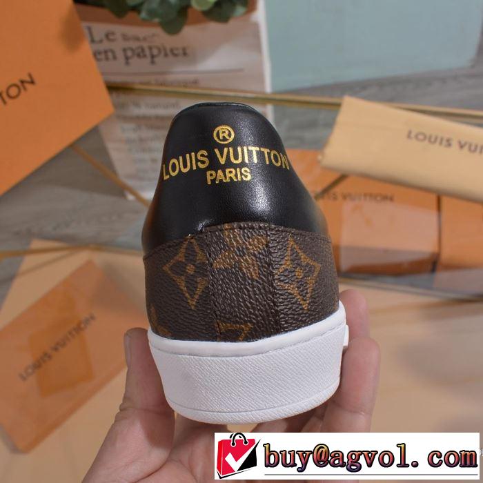【2019年】夏のファッション ルイ ヴィトン LOUIS VUITTON カジュアルシューズ 4色可選 魅力的なカラー使い