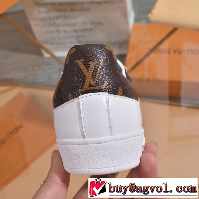 【2019年】夏のファッション ルイ ヴィトン LOUIS VUITTON カジュアルシューズ 4色可選 魅力的なカラー使い