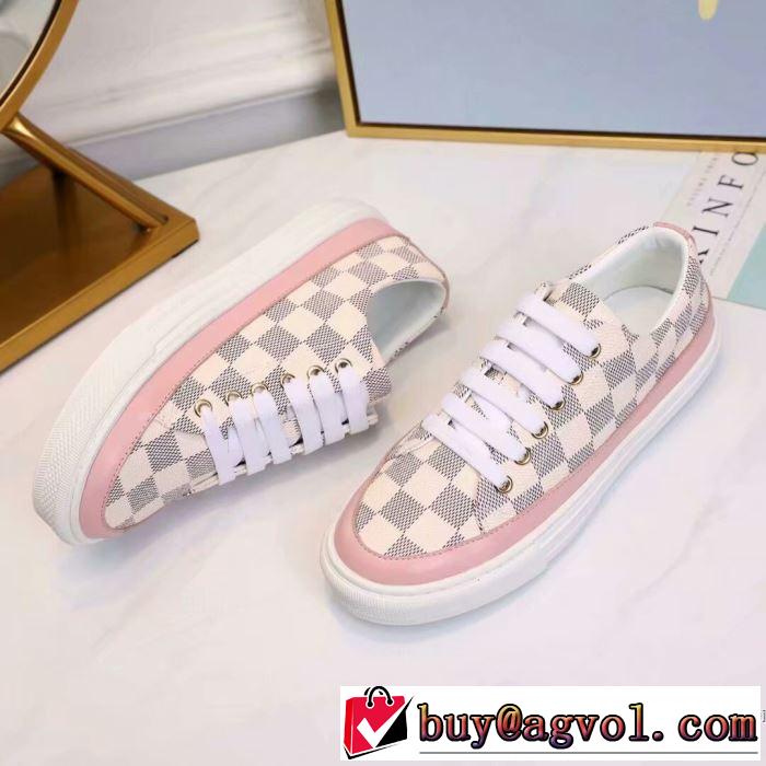 【2019春夏】最新コレクション ルイ ヴィトン LOUIS VUITTON カジュアルシューズ 3色可選 春夏のトレンドアイテム