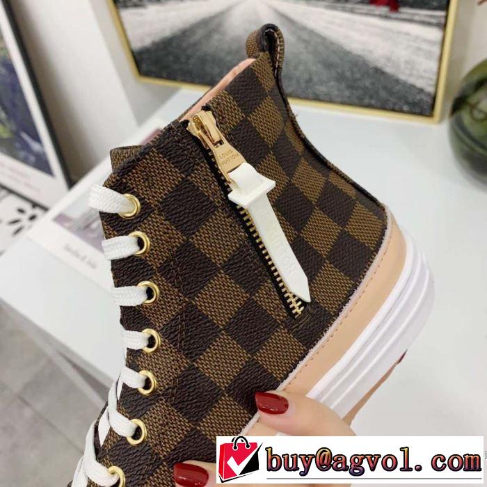 ルイ ヴィトン LOUIS VUITTON ハイトップシューズ 2019春夏人気トレンドアイテム 最新のトレンドブランド人気的