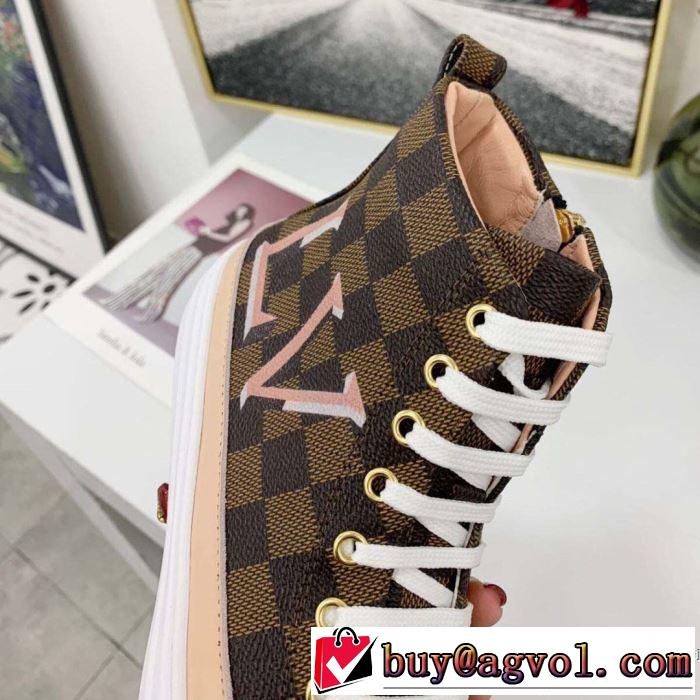 ルイ ヴィトン LOUIS VUITTON ハイトップシューズ 2019春夏人気トレンドアイテム 最新のトレンドブランド人気的