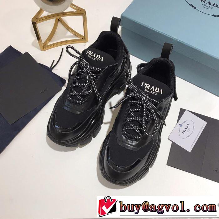 プラダ PRADA カジュアルシューズ 多色可選 2019春夏も引き続き人気セール まずは定番！人気アイテム