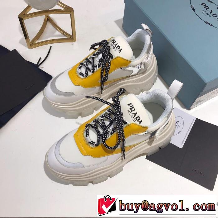 プラダ PRADA カジュアルシューズ 多色可選 2019春夏も引き続き人気セール まずは定番！人気アイテム