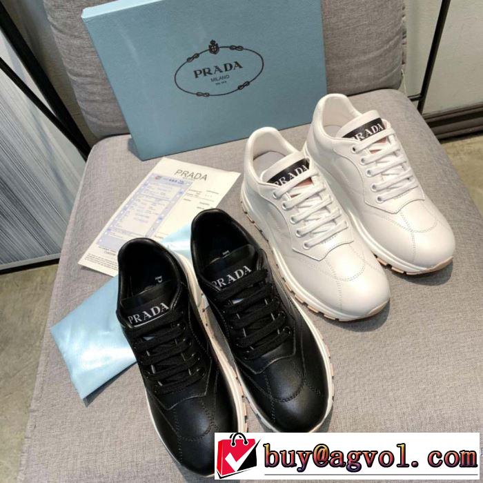 今流行りの最新コレクション プラダ PRADA ランニングシューズ 2色可選 2019年春夏シーズンの人気