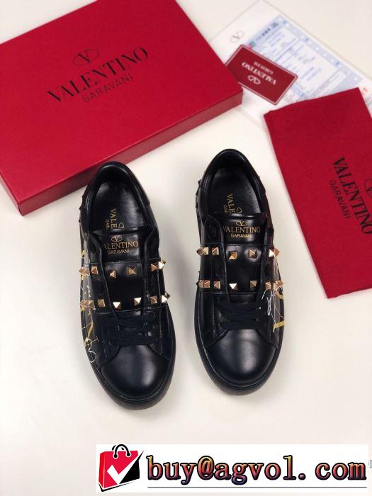 2019年春夏流行ファッション 大人の可愛さを引き立て ヴァレンティノ VALENTINO ランニングシューズ 2色可選