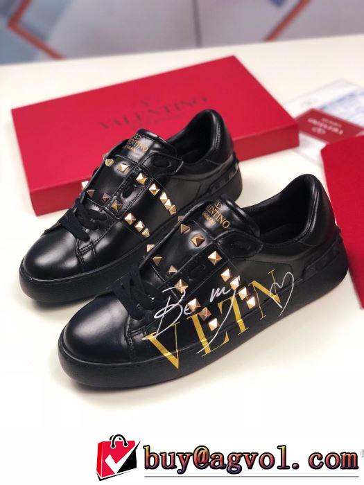 2019年春夏流行ファッション 大人の可愛さを引き立て ヴァレンティノ VALENTINO ランニングシューズ 2色可選