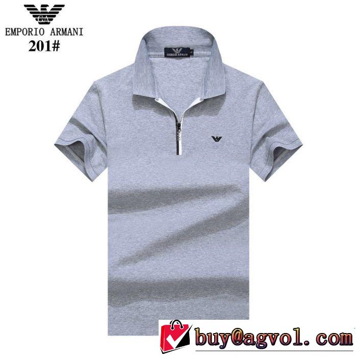 特に注目したい ARMANI アルマーニ 半袖Tシャツ 4色可選 クラシカルな雰囲気