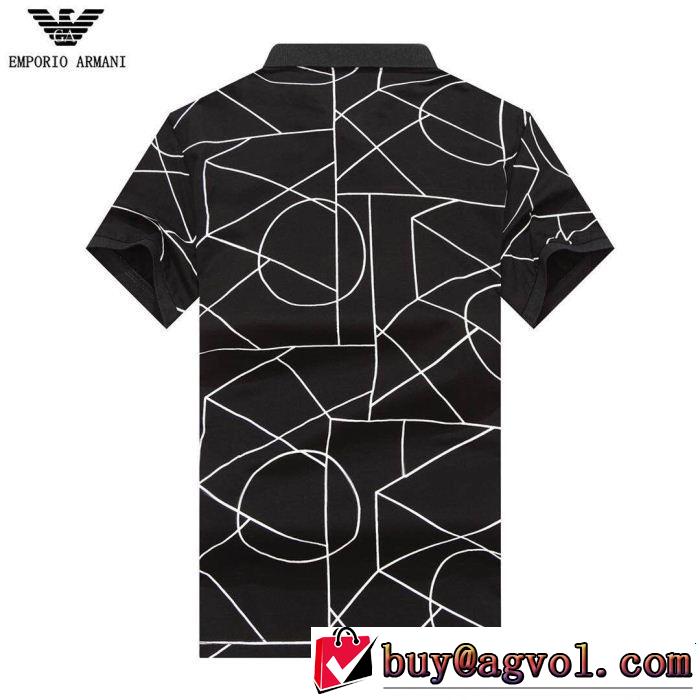 魅力的な今年らしい 今年流大人っぽさ ARMANI アルマーニ 半袖Tシャツ 4色可選