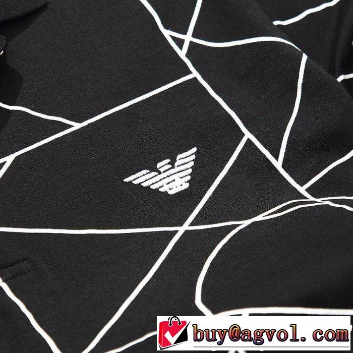 魅力的な今年らしい 今年流大人っぽさ ARMANI アルマーニ 半袖Tシャツ 4色可選