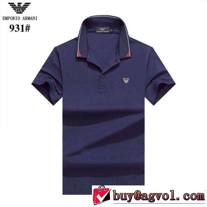 2019年の春夏に着たい ARMANI アルマーニ 半袖Tシャツ 4色可選 リッチな印象に