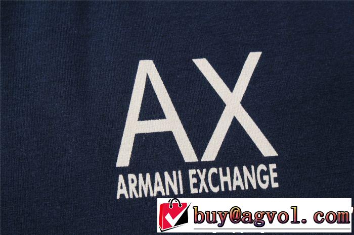 スタイルアップ効果 ARMANI アルマーニ 半袖Tシャツ 4色可選 サラサラの着心地