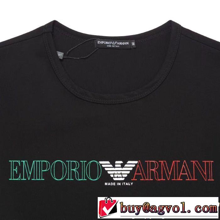 大人っぽく見せ新作 ARMANI アルマーニ 半袖Tシャツ 3色可選 夏大人気のアイテム