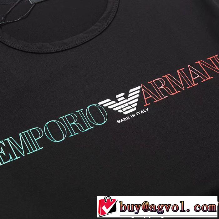 大人っぽく見せ新作 ARMANI アルマーニ 半袖Tシャツ 3色可選 夏大人気のアイテム