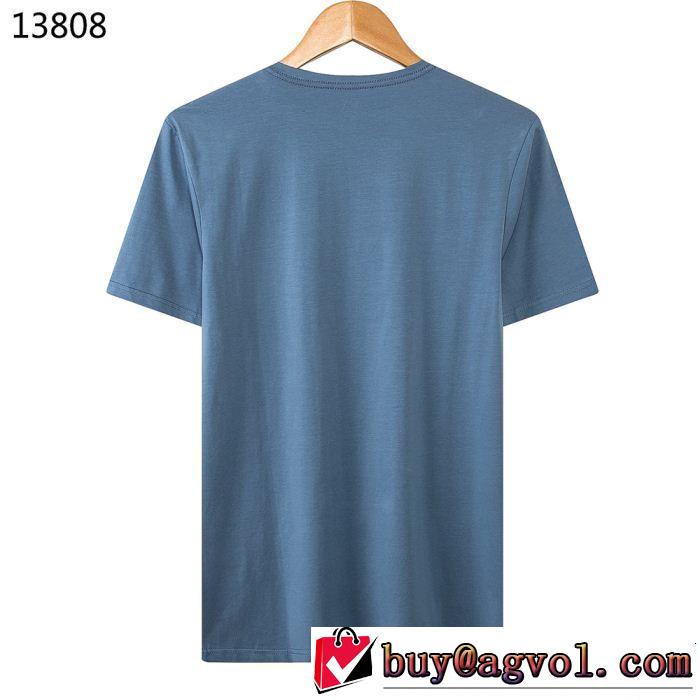 一気にトレンド感満載な着こなし 抜け感スゴイ ARMANI アルマーニ 4色可選 半袖Tシャツ