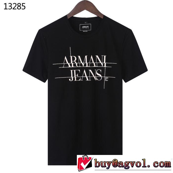 爽やかさ ARMANI アルマーニ 半袖Tシャツ 4色可選 夏のフレッシュな気分に