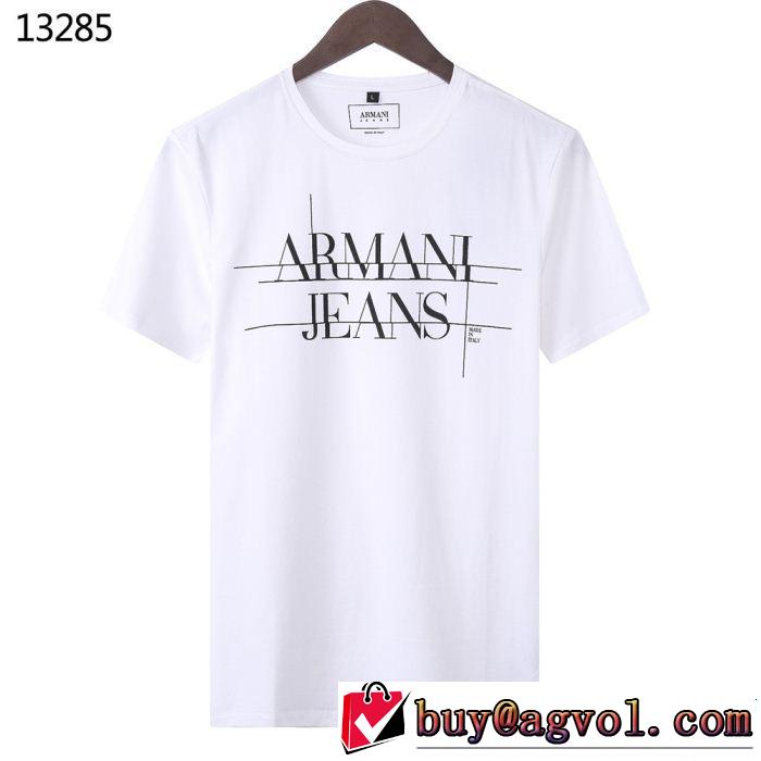 爽やかさ ARMANI アルマーニ 半袖Tシャツ 4色可選 夏のフレッシュな気分に