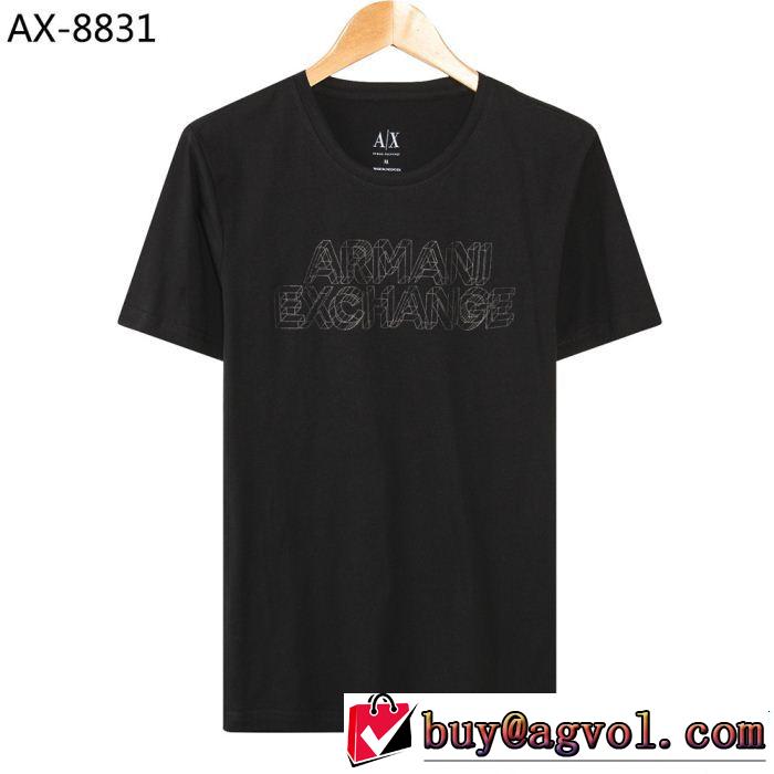 半袖Tシャツ 4色可選 季節感をプラス人気商品 今人気の秘訣 ARMANI アルマーニ