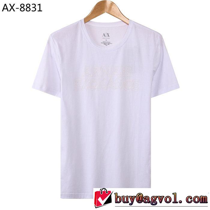 半袖Tシャツ 4色可選 季節感をプラス人気商品 今人気の秘訣 ARMANI アルマーニ