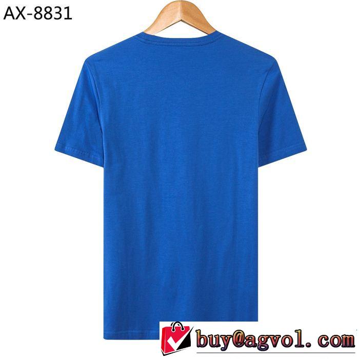 半袖Tシャツ 4色可選 季節感をプラス人気商品 今人気の秘訣 ARMANI アルマーニ