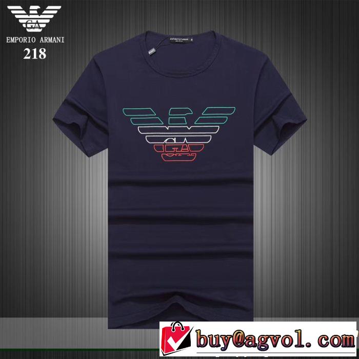 魅力的な今年らしい ARMANI アルマーニ 半袖Tシャツ 3色可選 2019即旬な装いに