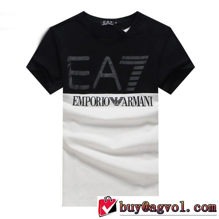 半袖Tシャツ 3色可選 2019年の春夏に着たい この夏は注目新作 ARMANI アルマーニ