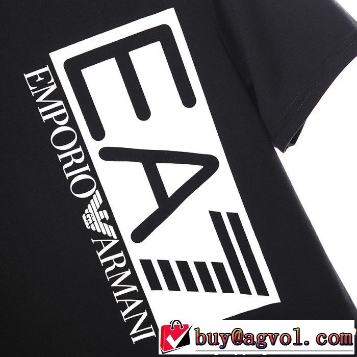 ARMANI アルマーニ 優しげ人気アイテム  夏大人気のアイテム  Tシャツ/ティーシャツ 2色可選