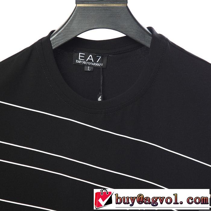 今旬のシルエットバランス アルマーニ 2色可選 ARMANI ちょっと大人の印象 スタイルアップ上品 Tシャツ/ティーシャツ