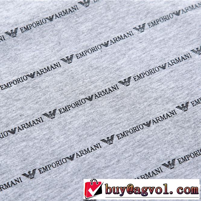 今季のトレンド人気新作 ARMANI アルマーニ  半袖Tシャツ 4色可選 2019春夏も引き続きトレンド