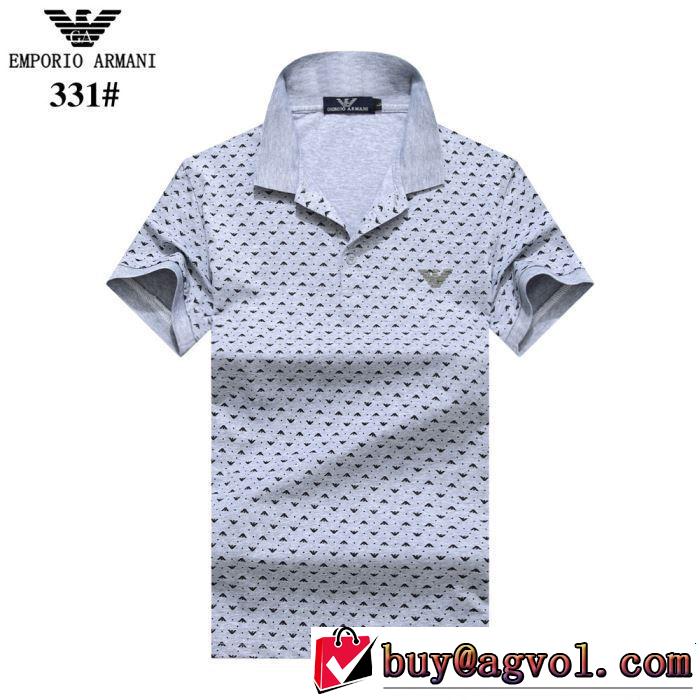 お洒落トレンド人気 ARMANI アルマーニ  半袖Tシャツ 4色可選 2019春夏のトレンド新商品