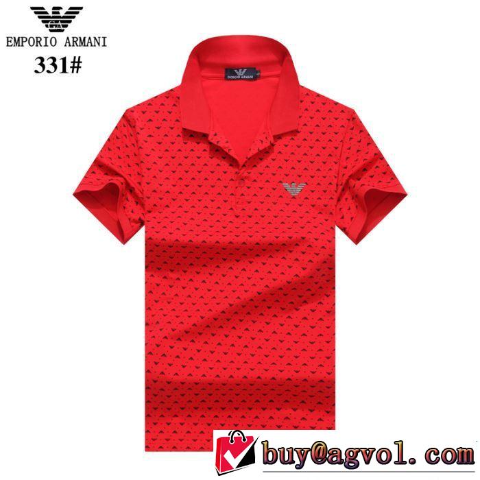 お洒落トレンド人気 ARMANI アルマーニ  半袖Tシャツ 4色可選 2019春夏のトレンド新商品
