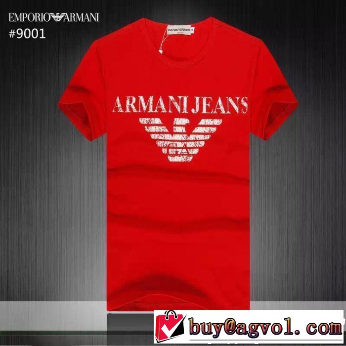 3色可選 暑い今こそ活躍させたい！ 2019春夏人気トレンドアイテム ARMANI アルマーニ  半袖Tシャツ