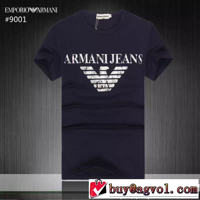 3色可選 暑い今こそ活躍させたい！ 2019春夏人気トレンドアイテム ARMANI アルマーニ  半袖Tシャツ