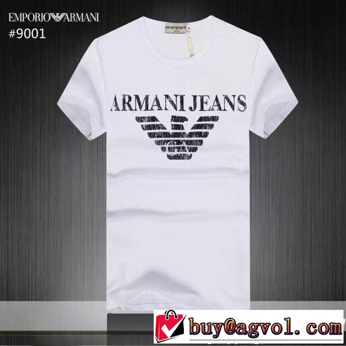 3色可選 暑い今こそ活躍させたい！ 2019春夏人気トレンドアイテム ARMANI アルマーニ  半袖Tシャツ