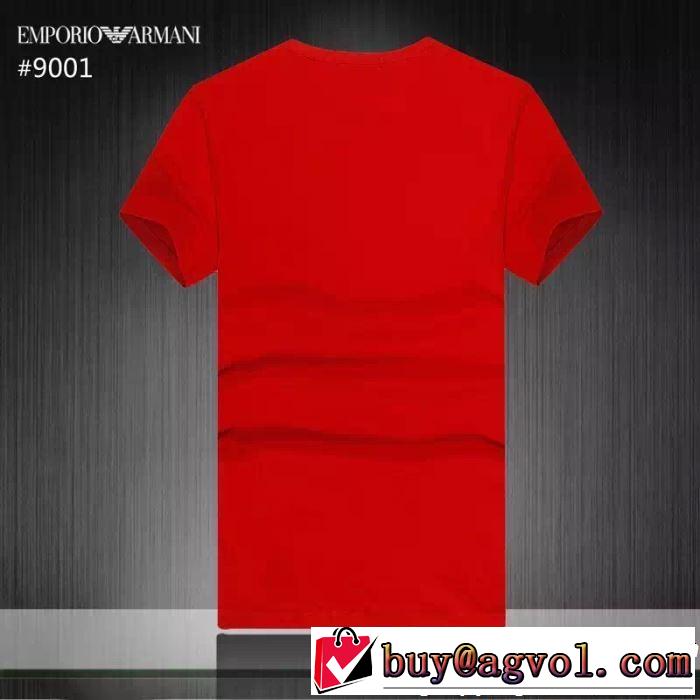 3色可選 暑い今こそ活躍させたい！ 2019春夏人気トレンドアイテム ARMANI アルマーニ  半袖Tシャツ