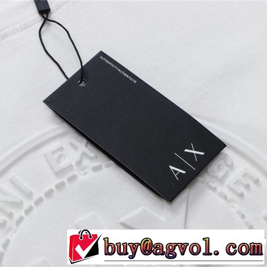春夏！大人カジュアル 【2019春夏】最新コレクション ARMANI アルマーニ  3色可選 半袖Tシャツ