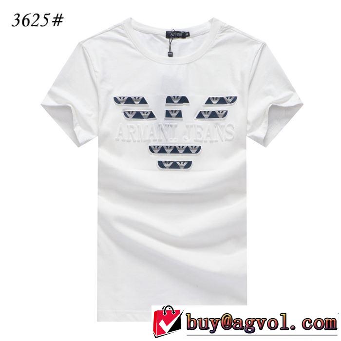 2019年の夏のマスト ARMANI アルマーニ  半袖Tシャツ 4色可選 今季トレンドの限定アイテム