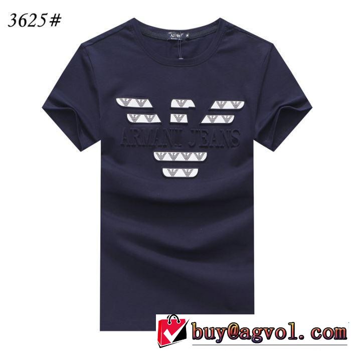2019年の夏のマスト ARMANI アルマーニ  半袖Tシャツ 4色可選 今季トレンドの限定アイテム
