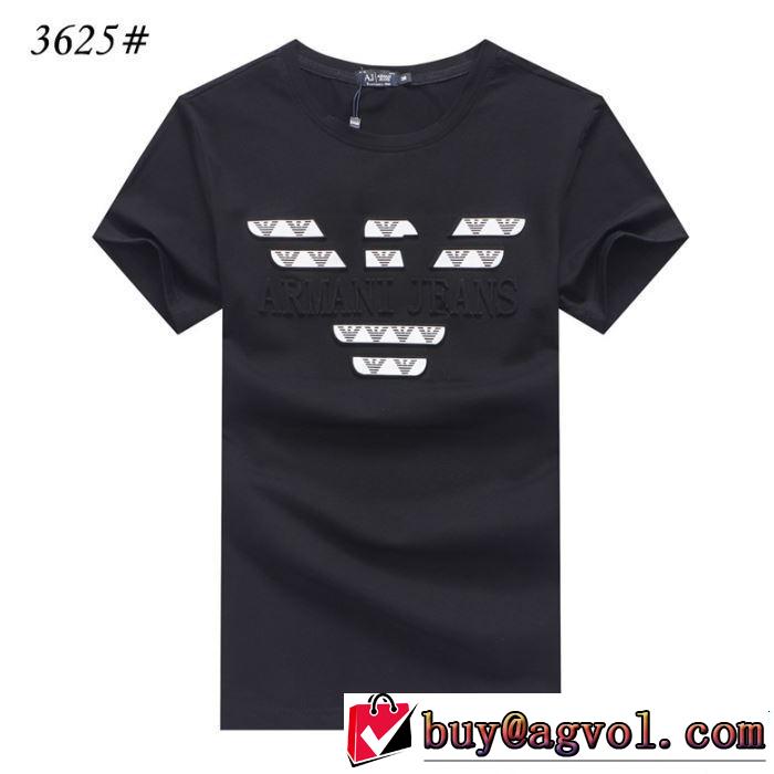 2019年の夏のマスト ARMANI アルマーニ  半袖Tシャツ 4色可選 今季トレンドの限定アイテム
