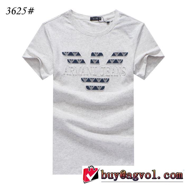 2019年の夏のマスト ARMANI アルマーニ  半袖Tシャツ 4色可選 今季トレンドの限定アイテム