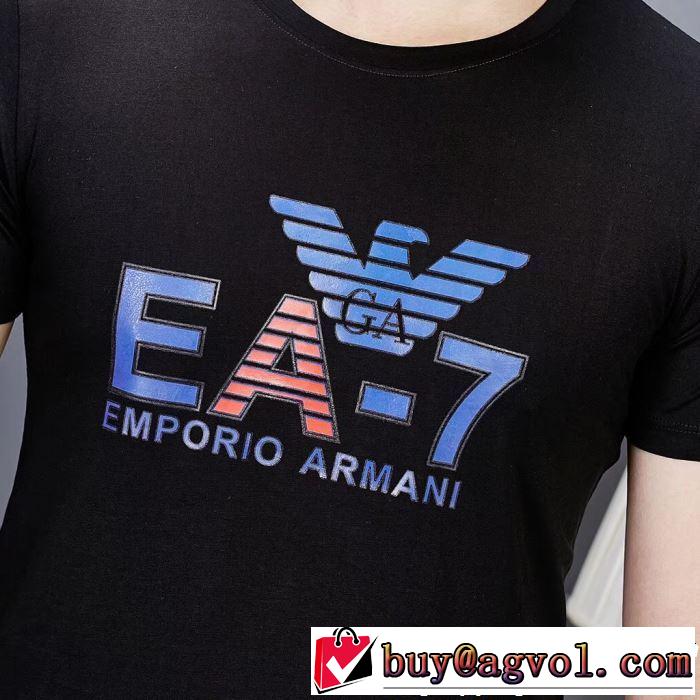 ARMANI アルマーニ  半袖Tシャツ 2色可選 海外セレブは大人気 おしゃれな夏ファッション2019