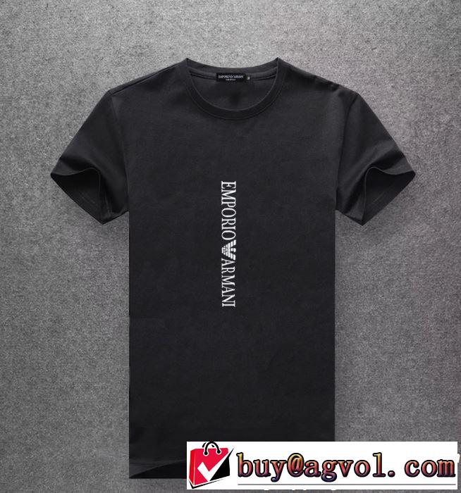 多色可選 半袖Tシャツ 2019夏ファション新品 大人のこなれた着こなし ARMANI アルマーニ