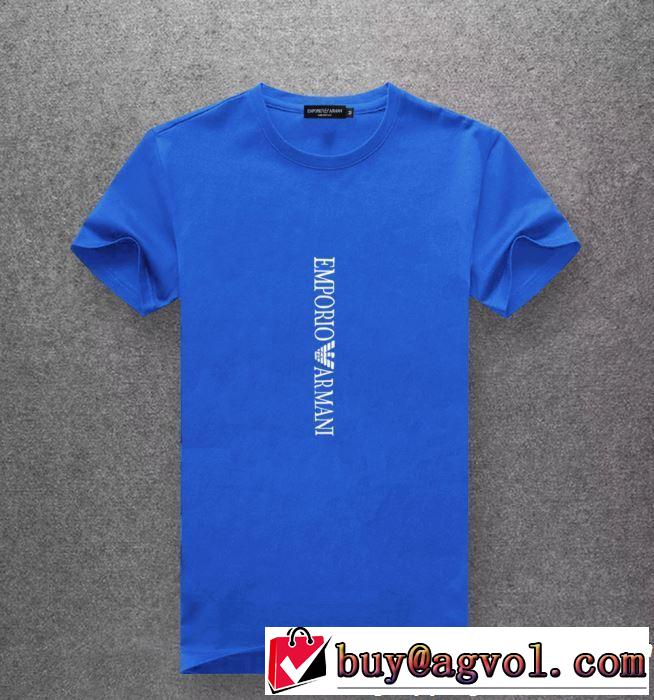 多色可選 半袖Tシャツ 2019夏ファション新品 大人のこなれた着こなし ARMANI アルマーニ