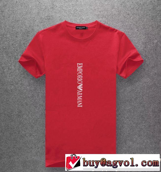 多色可選 半袖Tシャツ 2019夏ファション新品 大人のこなれた着こなし ARMANI アルマーニ