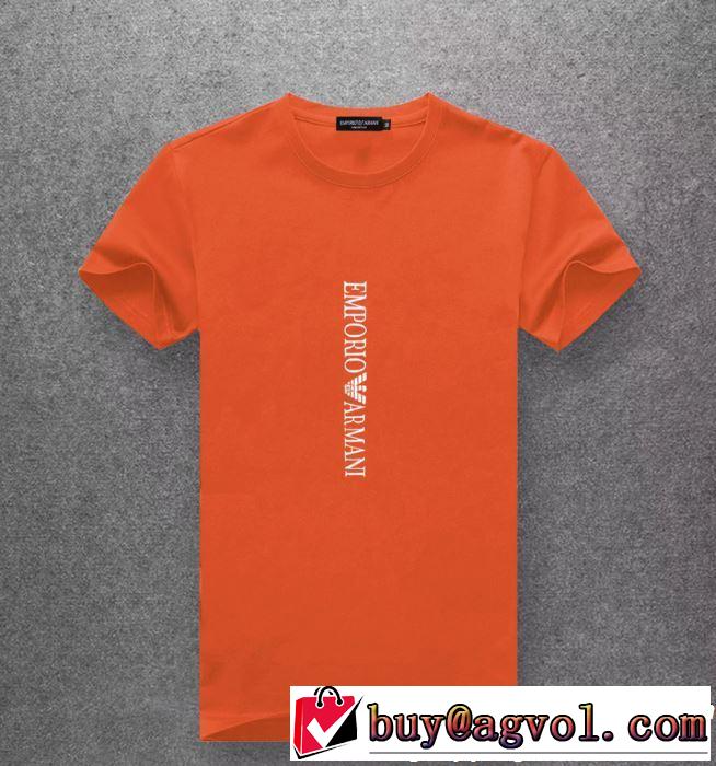 多色可選 半袖Tシャツ 2019夏ファション新品 大人のこなれた着こなし ARMANI アルマーニ