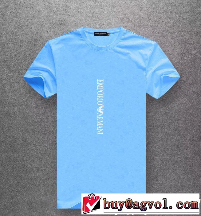 多色可選 半袖Tシャツ 2019夏ファション新品 大人のこなれた着こなし ARMANI アルマーニ