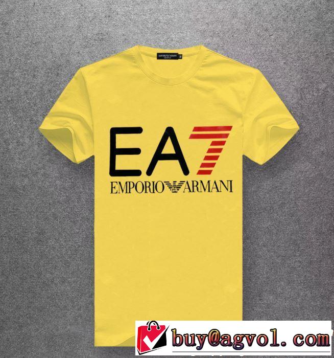 優しげ人気アイテム 2019年春夏のトレンドアイテム ARMANI アルマーニ 多色可選 半袖Tシャツ