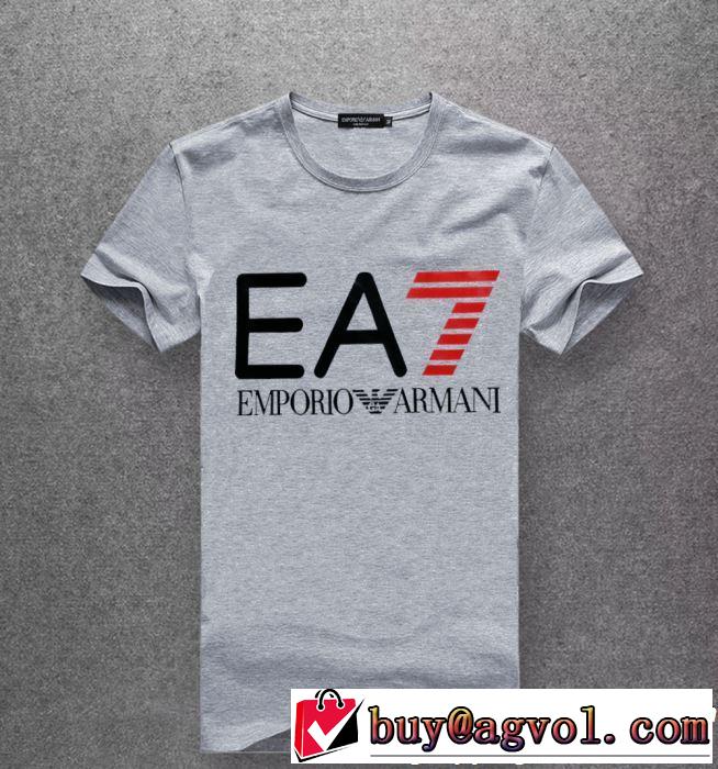 優しげ人気アイテム 2019年春夏のトレンドアイテム ARMANI アルマーニ 多色可選 半袖Tシャツ